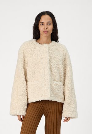 PCNOISELLA TEDDY JACKET - Winter jacket - birch