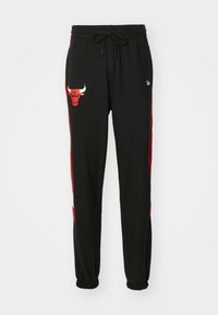 NBA CHICAGO BULLS PANEL JOGGER - Club wear - black