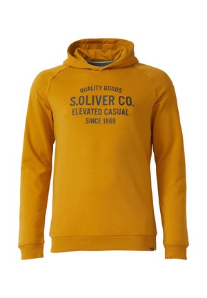 Kapuzenpullover - goldgelb