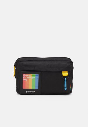 RECYCLED RIPSTOP CROSSBODY UNISEX - Across body bag - black