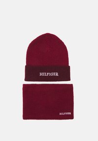 MONOTYPE GIFTPACK BEANIE SNOOD UNISEX SET - Fular - rouge