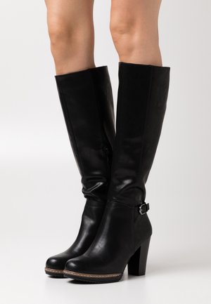 Anna Field Botas de tacón - black