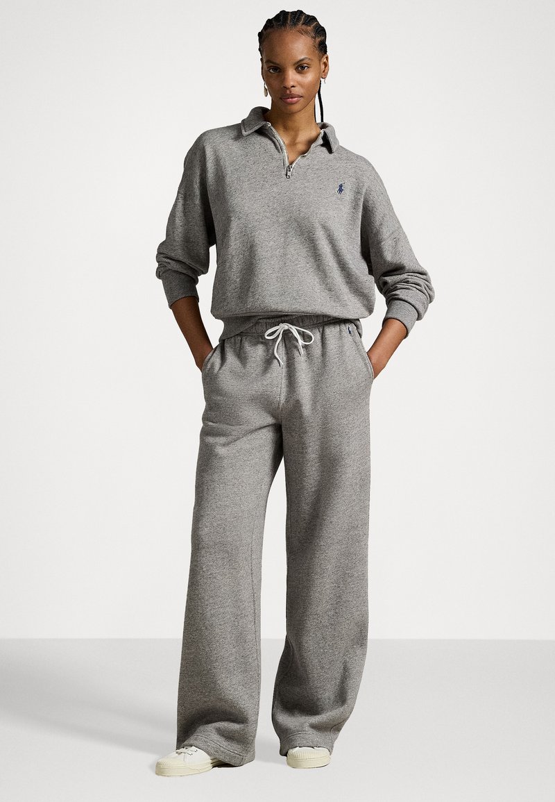 Linnen broek dames zomer lang zwart katoen linnen stoffen broek comfortabele luchtige vrijetijdsbroek met trekkoord zakken hoge taille yogabroek vrouwen losse fit sweatbroek joggingbroek, grijs-C, XL