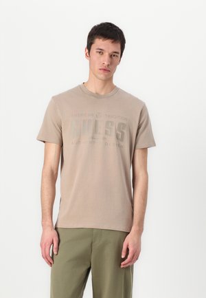 TRADITION TEE - Print T-shirt - impact grey