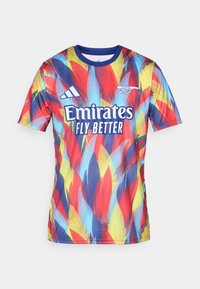 adidas Performance AFC PRESHI - Football shirt - victory blue/pure ruby/bright yellow/bright cyan