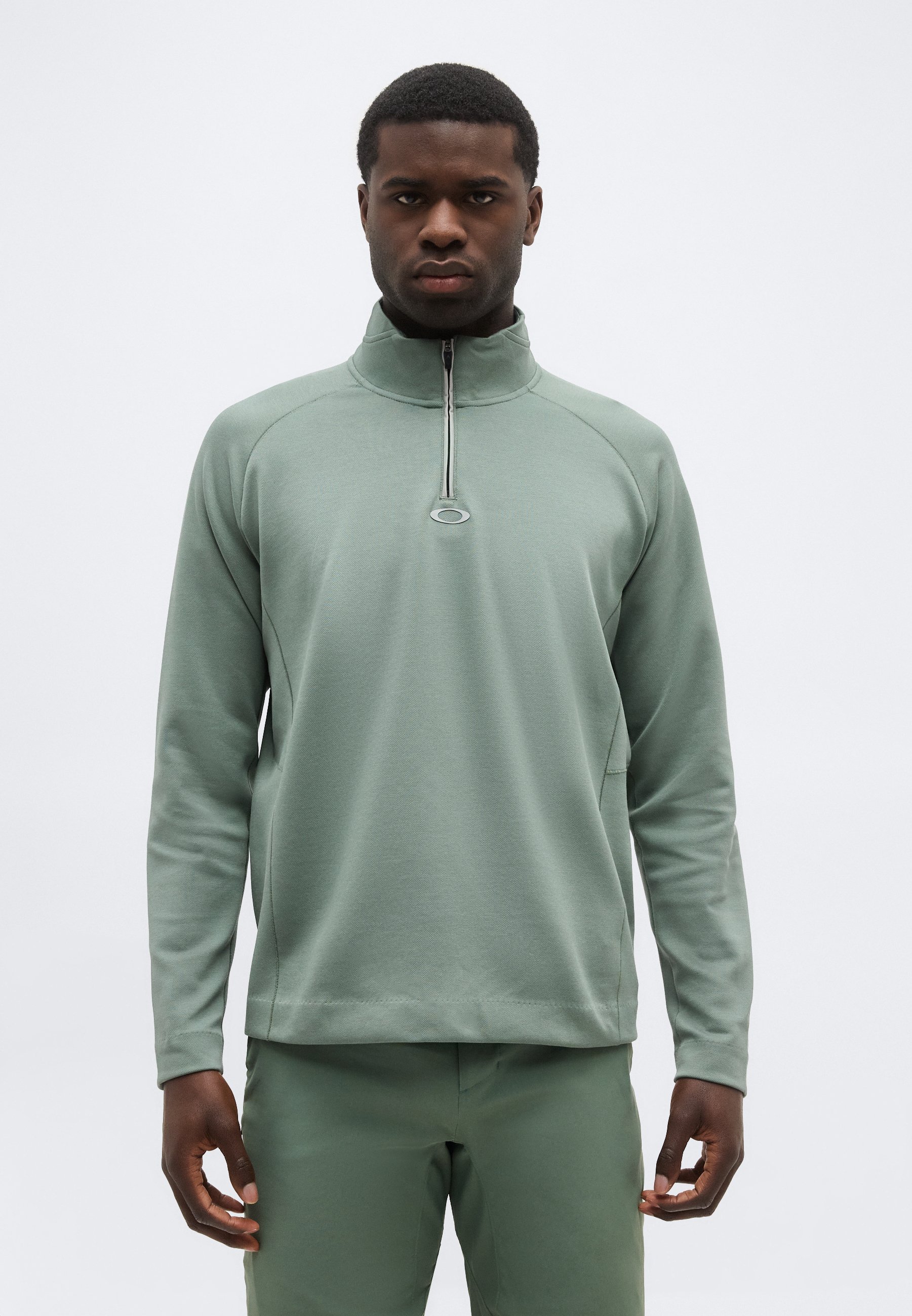Oakley PLATFORM ZIP - Sweatshirt - aviator green/green - Zalando.ie