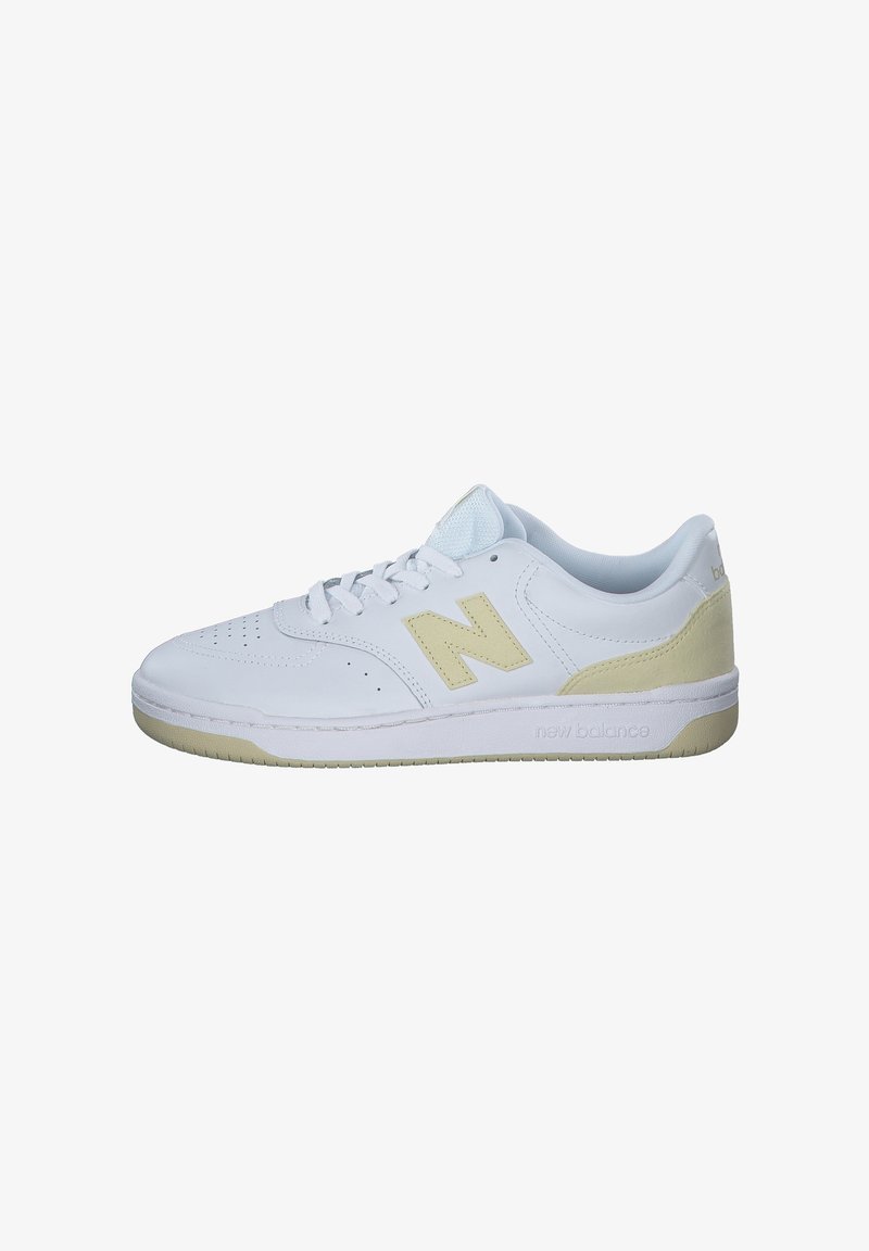 New Balance BB80 - Trainers - optic white gelb