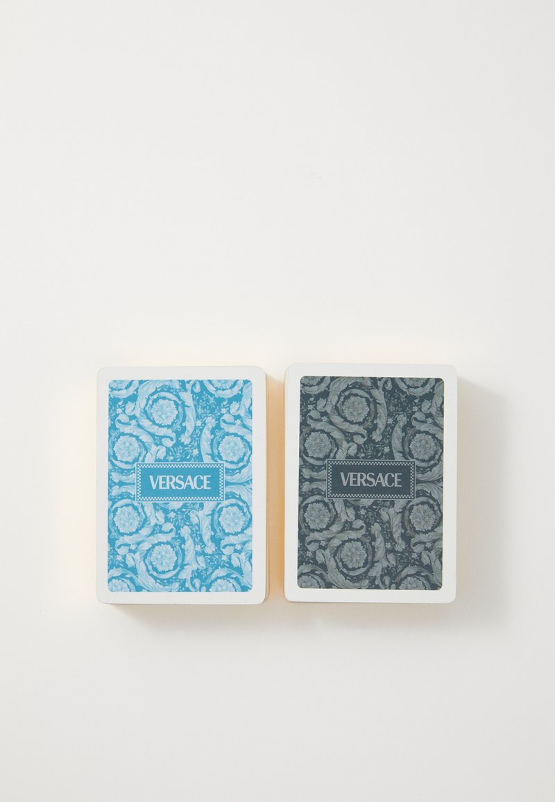 Versace PLAYING CARDS 2 DECKS BAROCCO - Iné doplnky - gold-coloured
