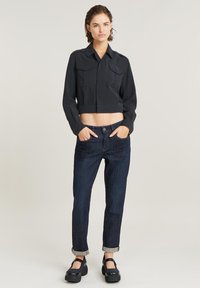 G-STAR KATE  - Džíny Straight Fit - worn in deep marine
