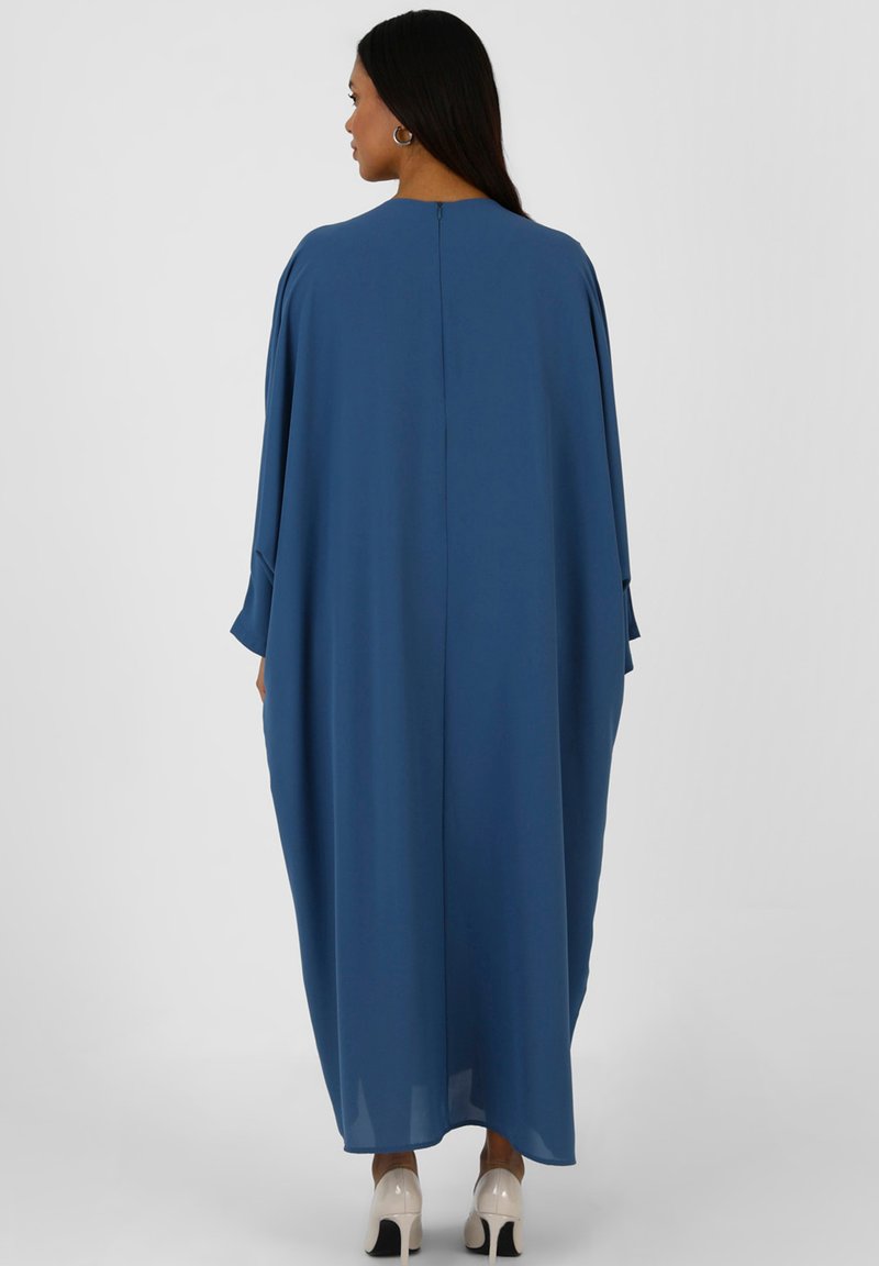 Modanisa CREW NECK PLUS SIZE EVENING ALIA - Maxi dress - blue - Zalando.ie