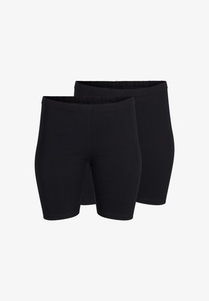 Zizzi FLASH – 2ER-PACK - Leggingsit - black black