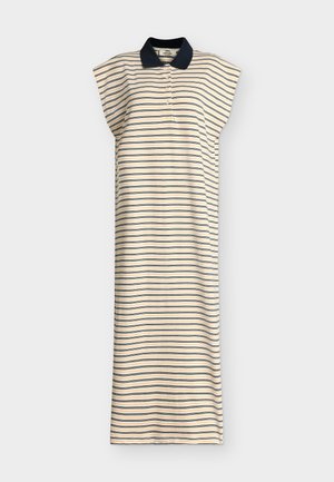 Mads Nørgaard, LIGHT TERRY POLLY DRESS - Robe en jersey - vanilla ice/sky captain/zinnia