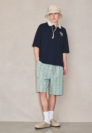 Next, EDIT CONTRAST COLLAR - Poloshirt - navy blue