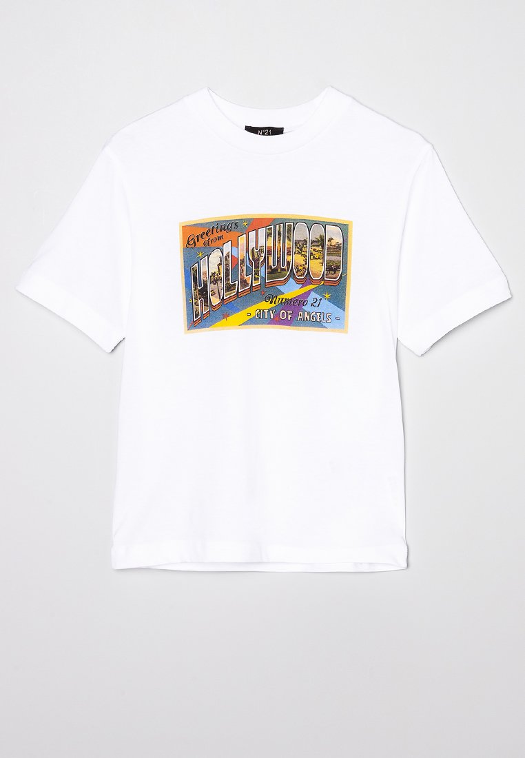 N°21 T-shirt print wit