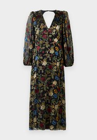 MONA DEEP V MIDI DRESS - Jurk - multi-coloured