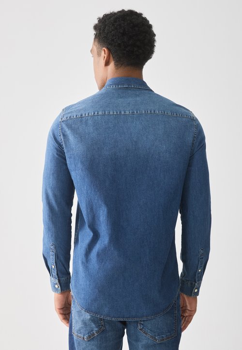 MUSTANG Style Duver Camicia, Grigio Scuro 300, L Uomo