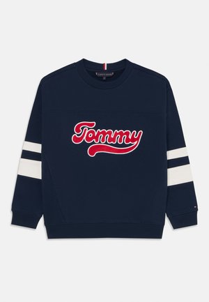 VARSITY COLOUR BLOCK - Sweater - dark night navy