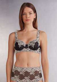 Intimissimi - DANIELA PRETTY FLOWERS - Underwired bra - nero/ivory Thumbnail Image 1