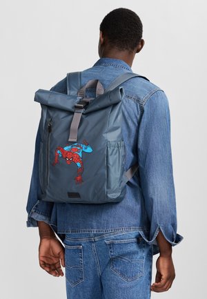 Disney, DISNEY SPIDERMAN ROLLTOP BACKPACK - Mochila - charcoal