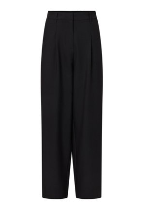 Pieces, PCBOSELLA MW BARREL PANTS NOOS BC - Pantalon classique - black