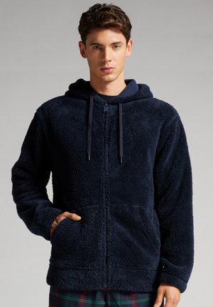 Giacca in pile - blau midnight blue