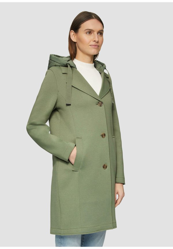 Kurzmantel - salbeigrün