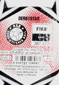 Derbystar Calcio - weissrotschwarz