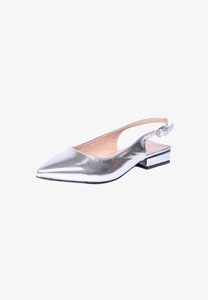Ciabalù, Ballerine sling - argento