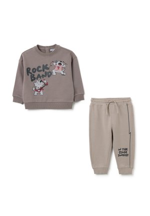 SET REGULAR FIT - Chándal - dark grey