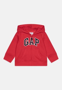 GAP LOGO BOY - Cipzáras pulóver - red wagon