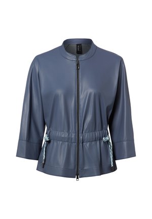 Marc Cain, MARC CAIN JACKE - Faux leather jacket - indigo