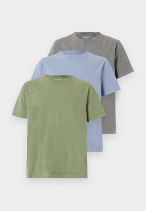 Abercrombie & Fitch CLASSIC 3 PACK - T-shirt basique - multi-coloured