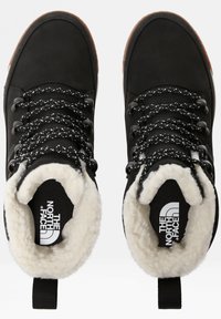 SIERRA MID LACE WP - Cizme de iarnă - BLACK/GARDENIA WHITE