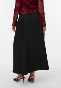 Vero Moda VMSALLY HOHE TAILLE LANGER - Jupe longue - black