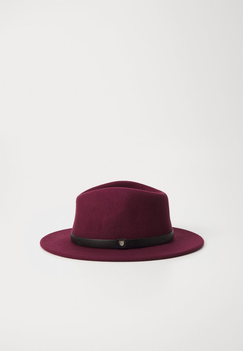 Brixton MESSER FEDORA UNISEX - Hat - port/dark red - Zalando display picture 1