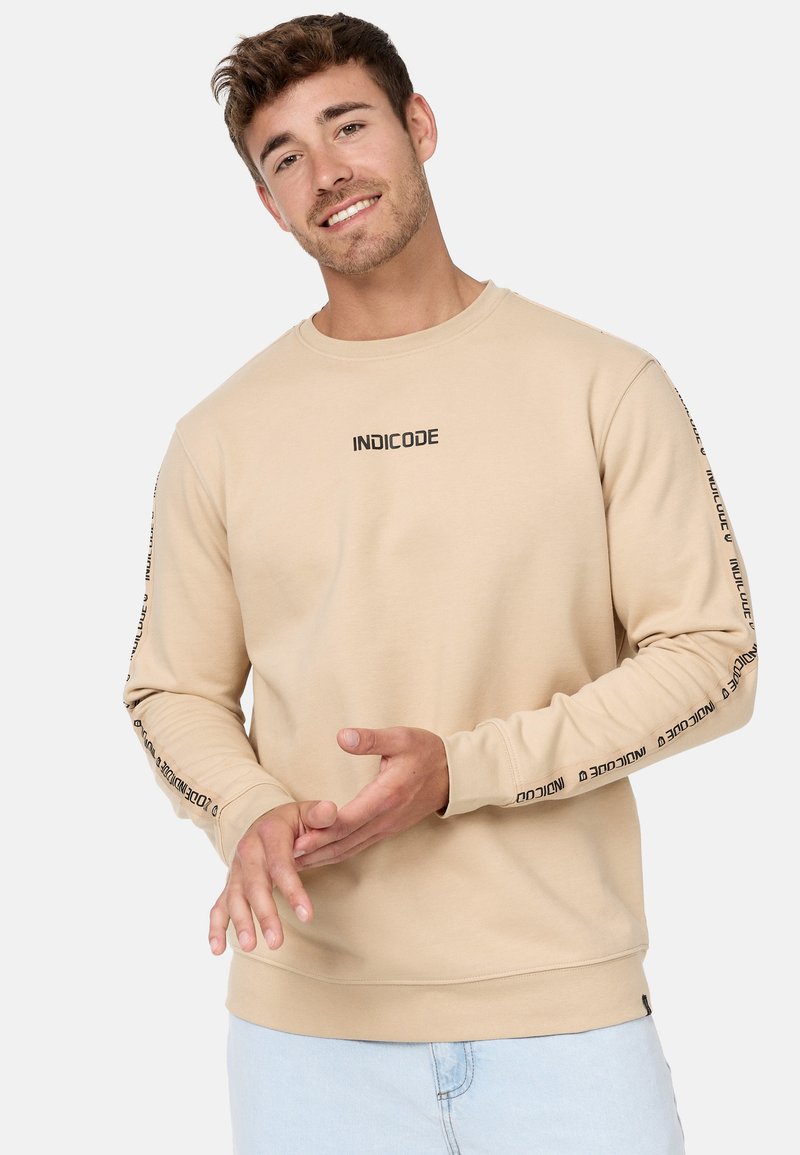 INDICODE JEANS - INKORBIN - Sweatshirt - irish cream, Vergrößern