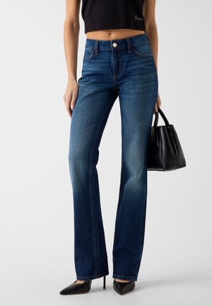 NICKY - Jeans Bootcut - dunkelblau