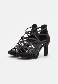 Marco Tozzi Plateausandalette - black