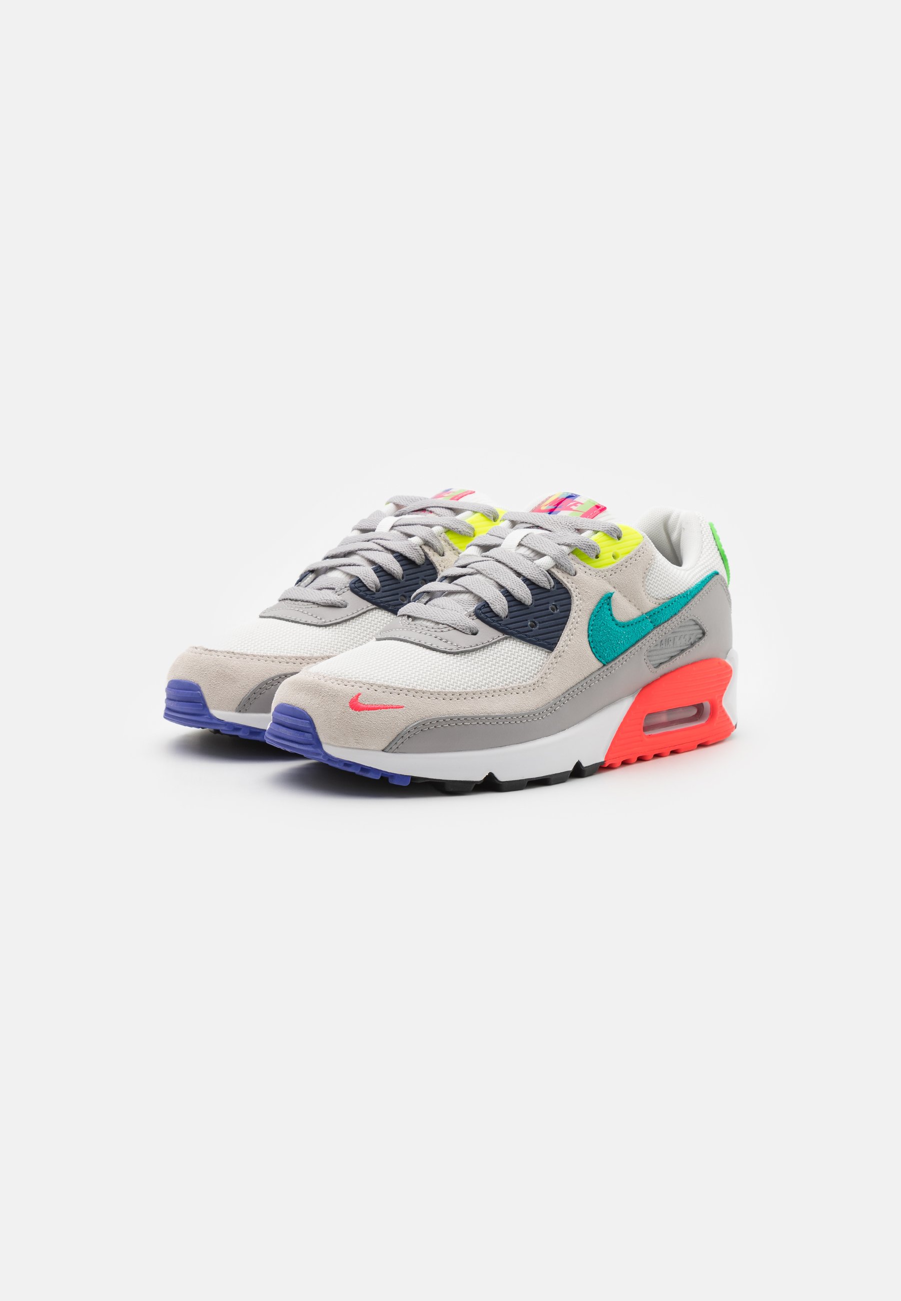 Nike Sportswear AIR MAX 90 SE M2Z - Sneakers laag - pearl grey/sport  turquoise/summit white/black/Grijs - Zalando.nl