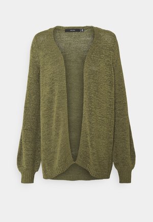 Strickjacke - dark green