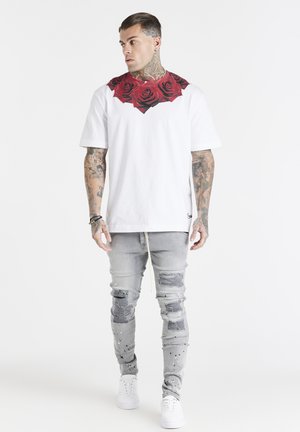 Džíny Slim Fit - washed grey