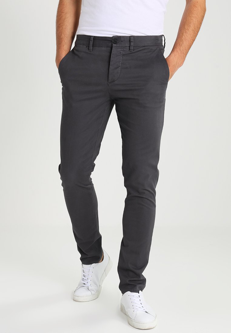 AllSaints PARK - Chino kalhoty - slate 