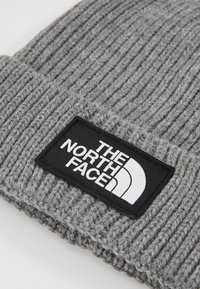The North Face TNF LOGO BOX CUFFED  - Beanie - medium grey heather
