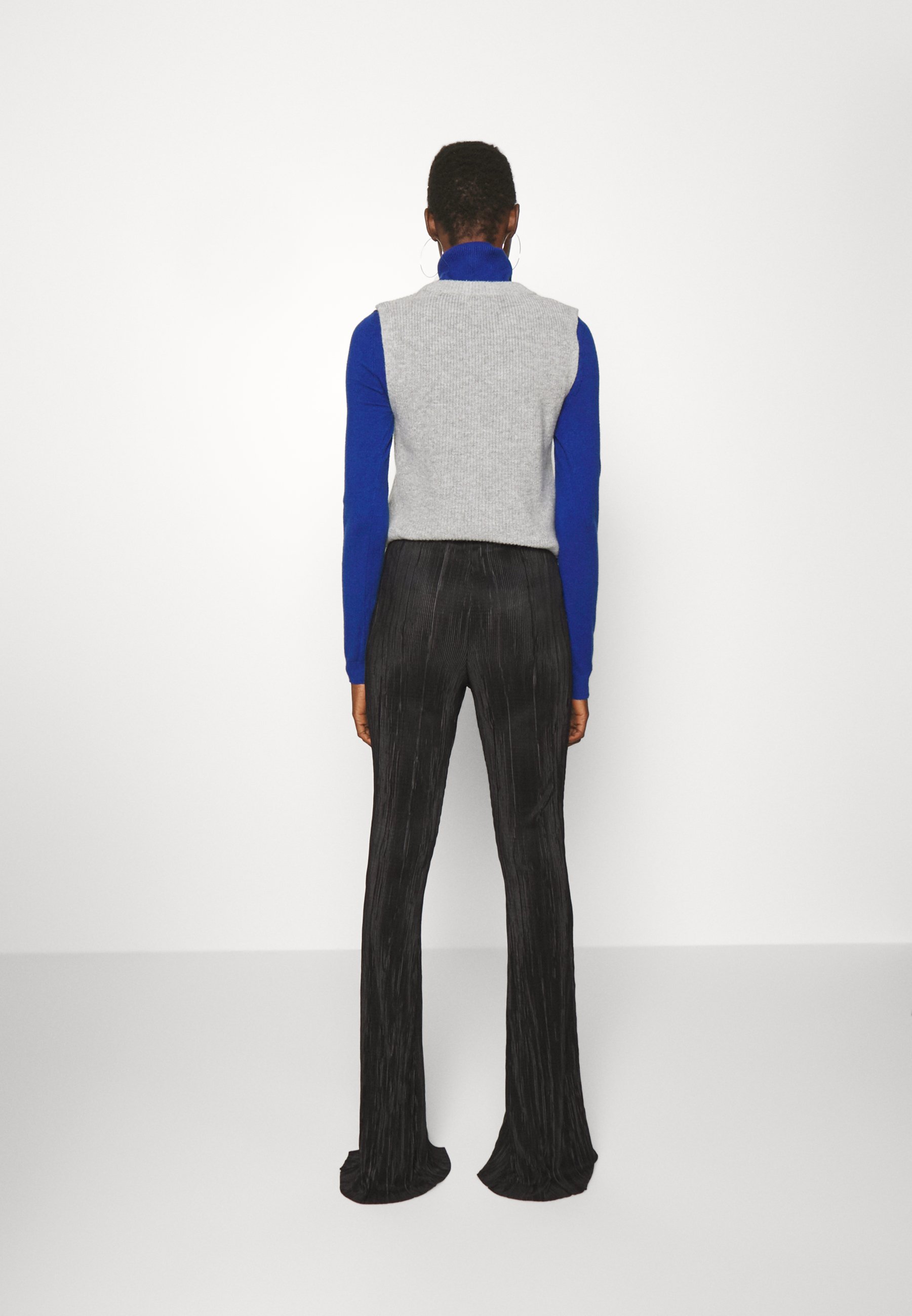 Missguided Tall PLISSE SPLIT FRONT 