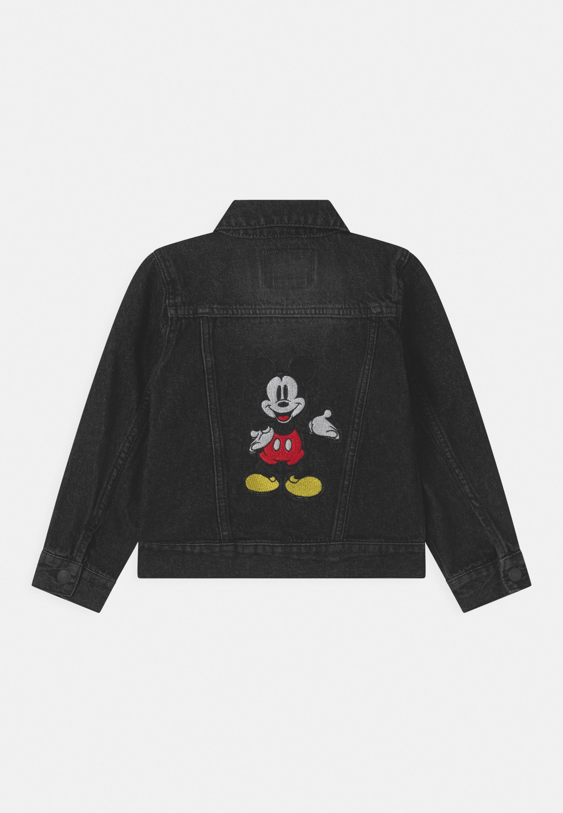 Levi's® MICKEY MOUSE TRUCKER UNISEX - Giacca di jeans - washed black/nero  denim - Zalando.it
