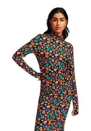 Karl Kani Originals Block White - Maglietta Uomo In 100% Cotone, Girocollo, Logo Ricamato - 4
