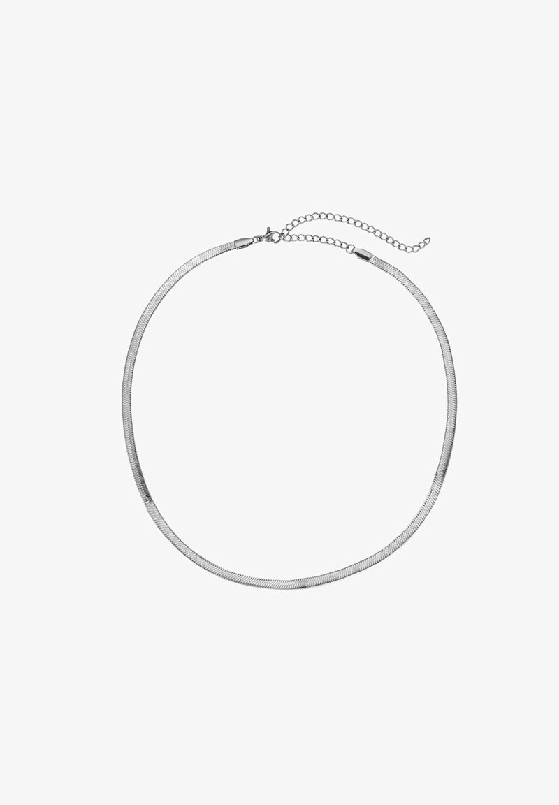 Cala Rose HALSKETTE SLEEK SNAKE - Halskette - silver-coloured