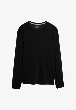 IUMAN Intimissimi Uomo LANGARM-AUS RUNDER AUSSCHNITT - Langærmet T-shirt - black