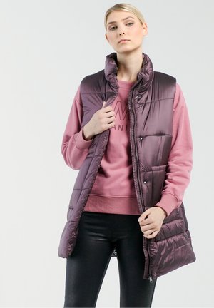 Waistcoat - bordeaux rot