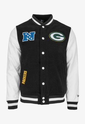 New Era VARSITY NFL SIDELINE BAY PACKERS - Bomberjacke - black